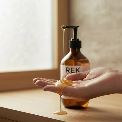 REK Cosmetics Ginger & Smoky Cardamom Hand & Body Wash - Image 2
