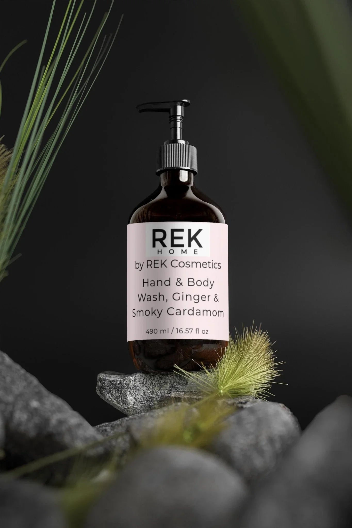 REK Cosmetics Ginger & Smoky Cardamom Hand & Body Wash