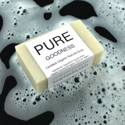 Soaplandia Pure Goodness Bar Soap, Organic - Image 1