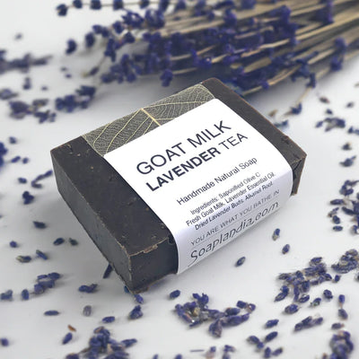 Soaplandia Goat Milk & Lavender Tea Soap - Image 1