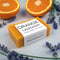 Soaplandia Orange Lavender Bar Soap, Organic