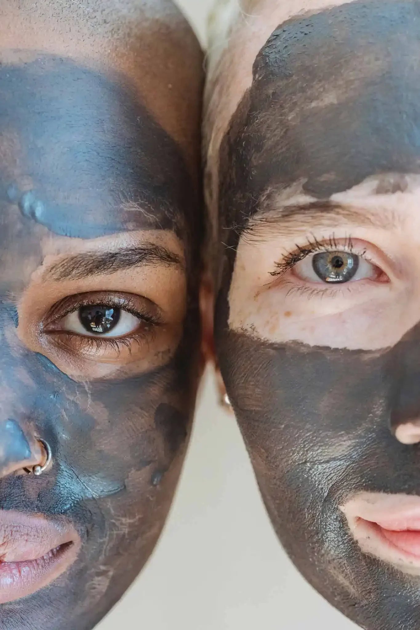 by valenti® Hawaiian Sea Salt, Australian Black Clay & Black Tea Facial Clay Mask with Australian black clay + Vitamin C + Aloe vera