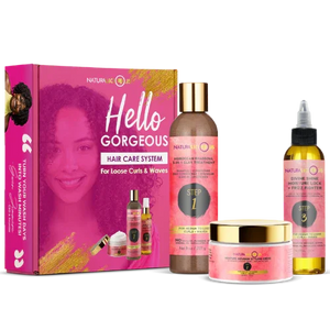 Naturalicious Hello Gorgeous Hair Care System (For Loose Curls)