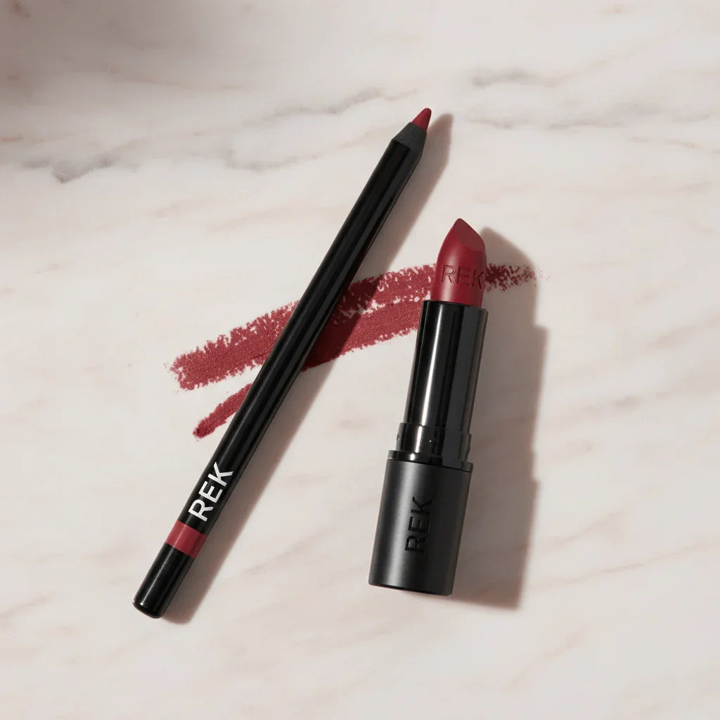 REK Cosmetics Gel Lip Liner Collection | Smooth, Defined Lips | Longwear, Creamy Finish