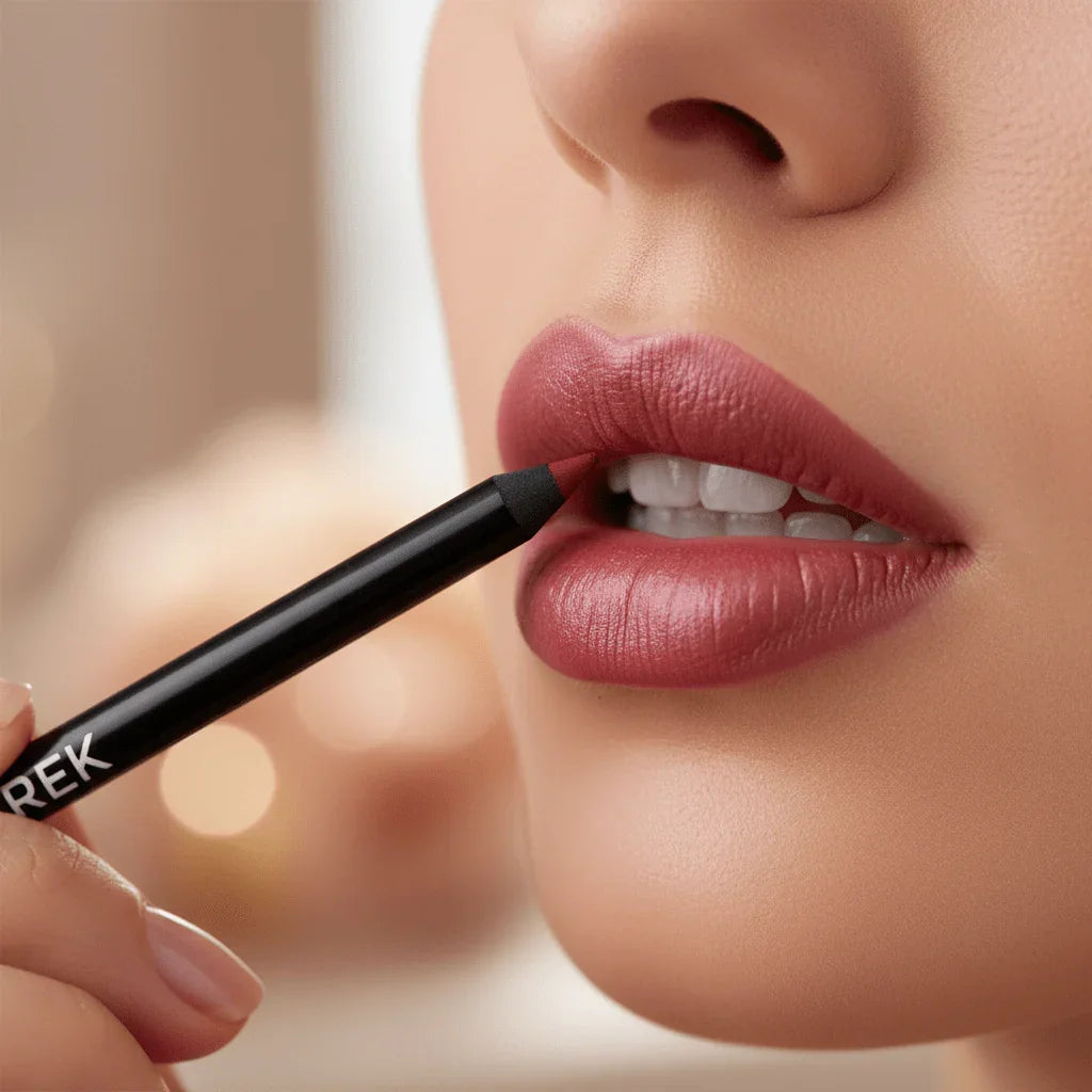 REK Cosmetics Gel Lip Liner Collection | Smooth, Defined Lips | Longwear, Creamy Finish