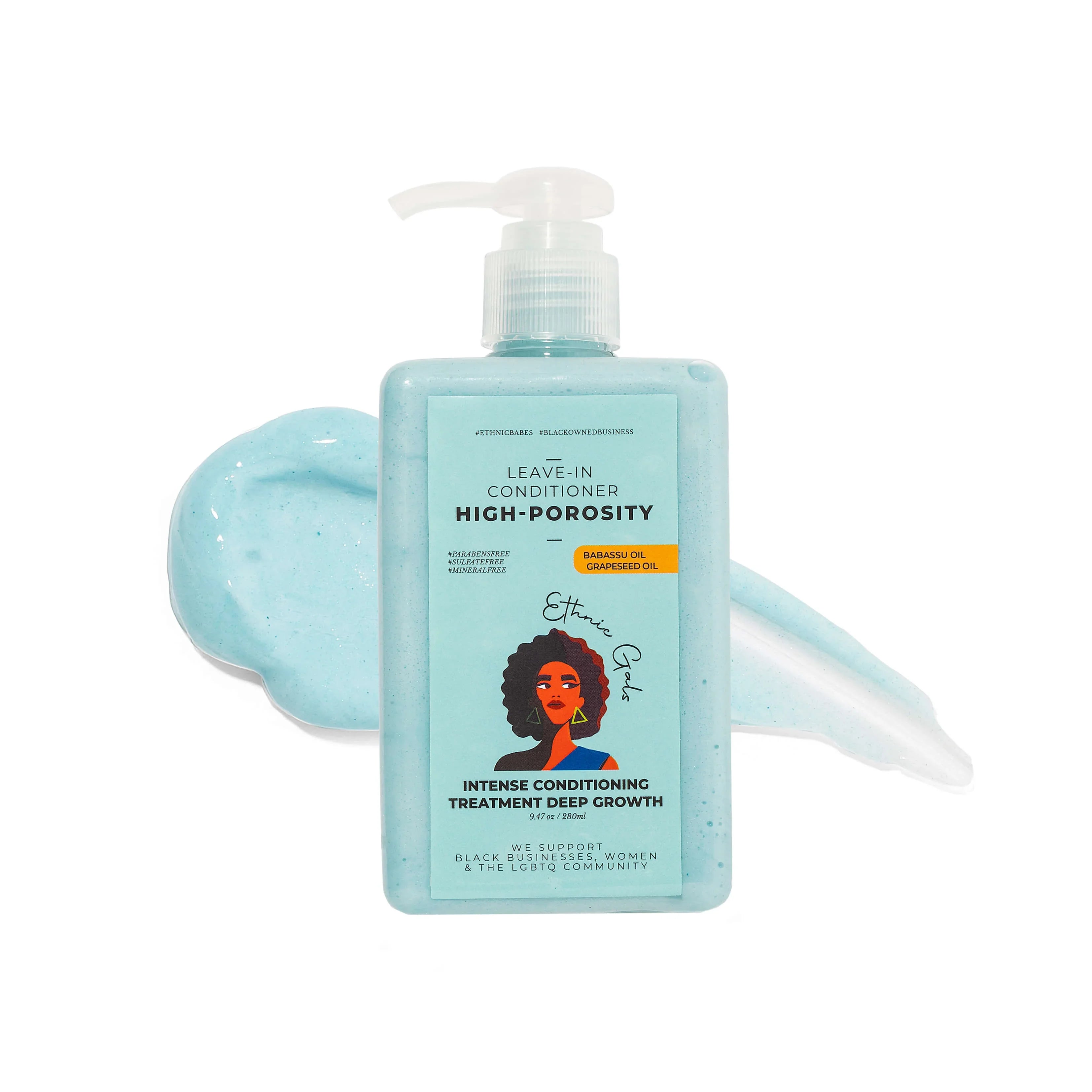 Ethnic Gals High Porosity Deep Moisture Leave-In Conditioner