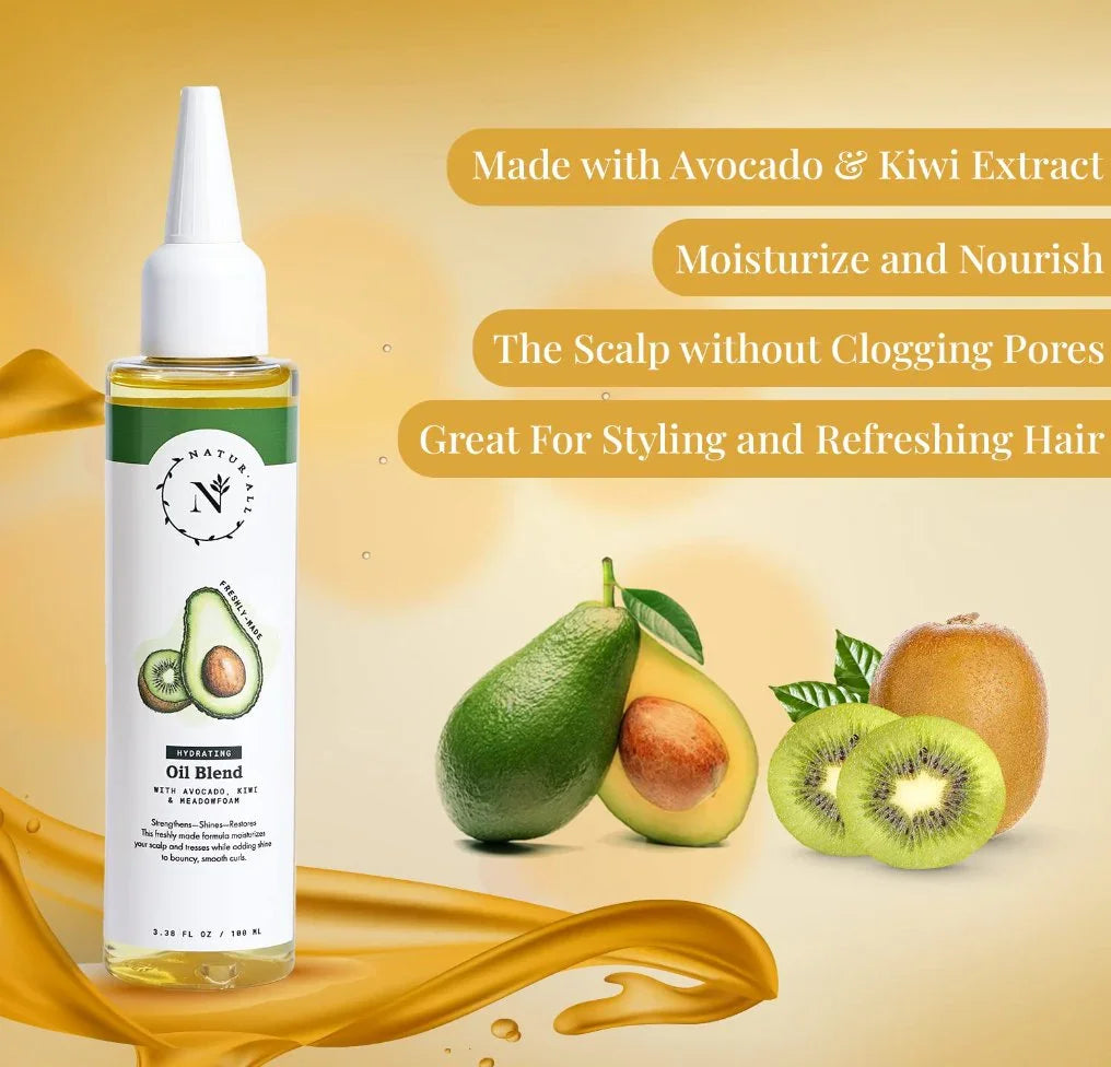 NaturAll Cold Pressed Avocado Oil with Meadowfoam+