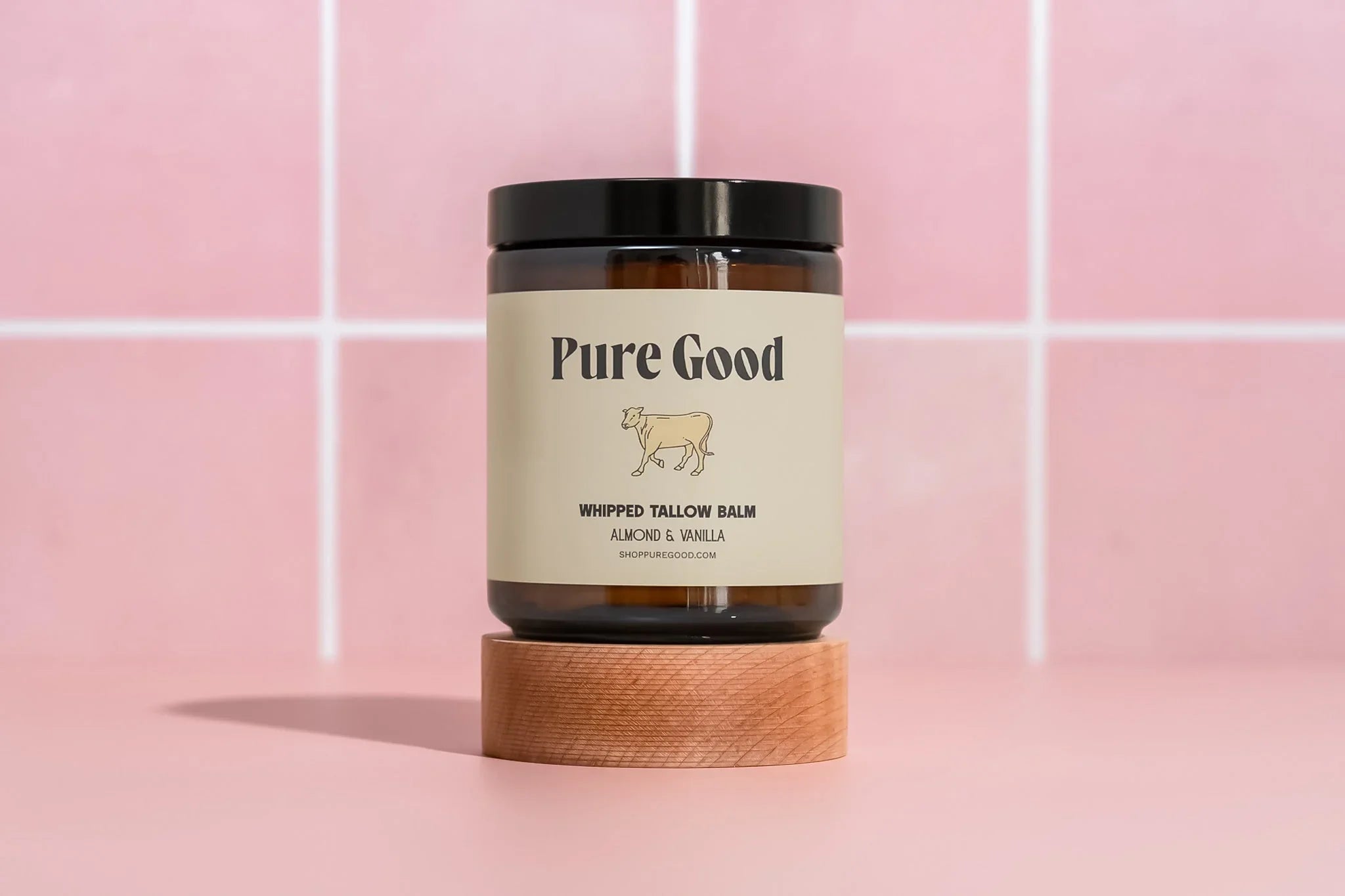 Pure Good LLC Almond + Vanilla Tallow Balm