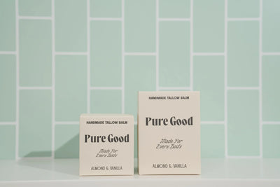 Pure Good LLC Almond + Vanilla Tallow Balm - Image 3