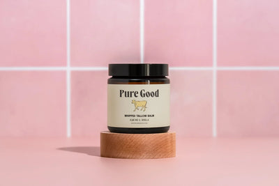 Pure Good LLC Almond + Vanilla Tallow Balm - Image 1