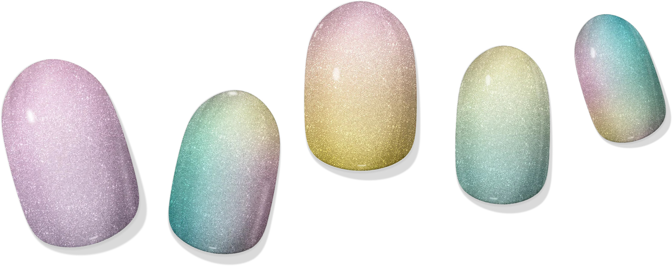 laurenbbeauty SoCal Sky Gel Nail Wrap