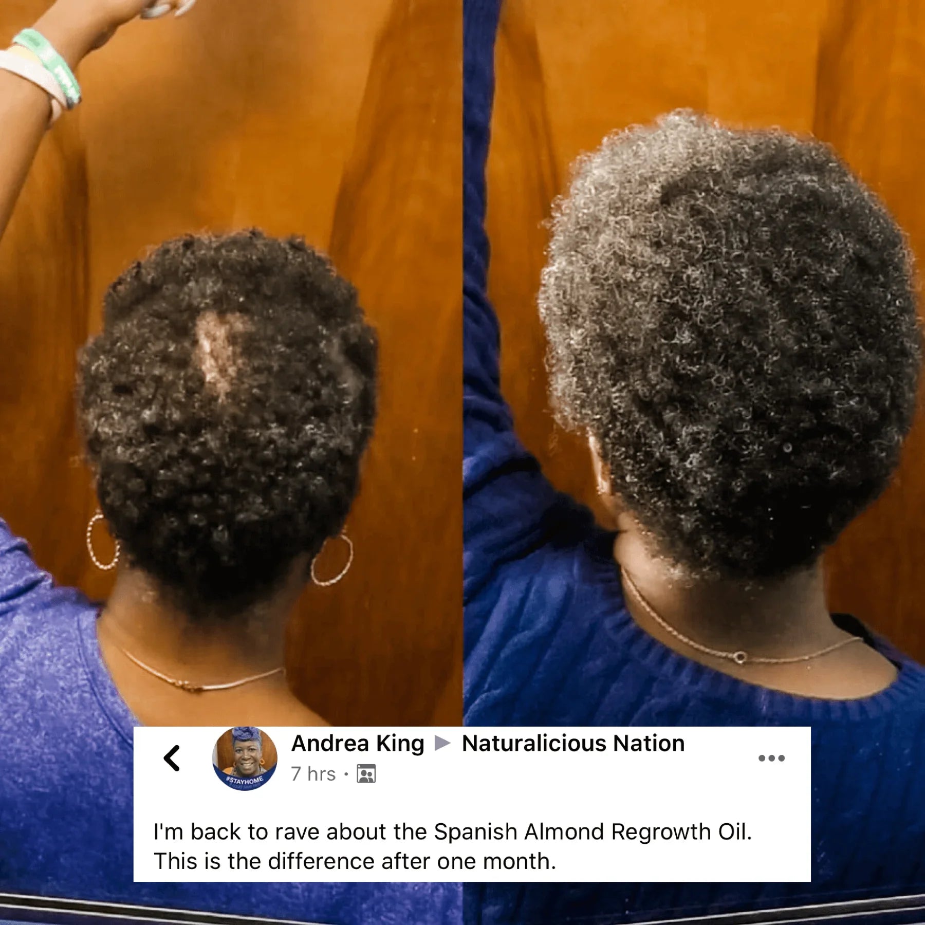 Naturalicious Spanish Almond Regrowth Oil
