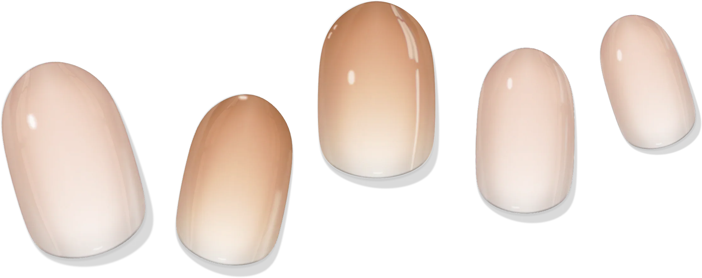 laurenbbeauty Nude Gradient Gel Nail Wrap