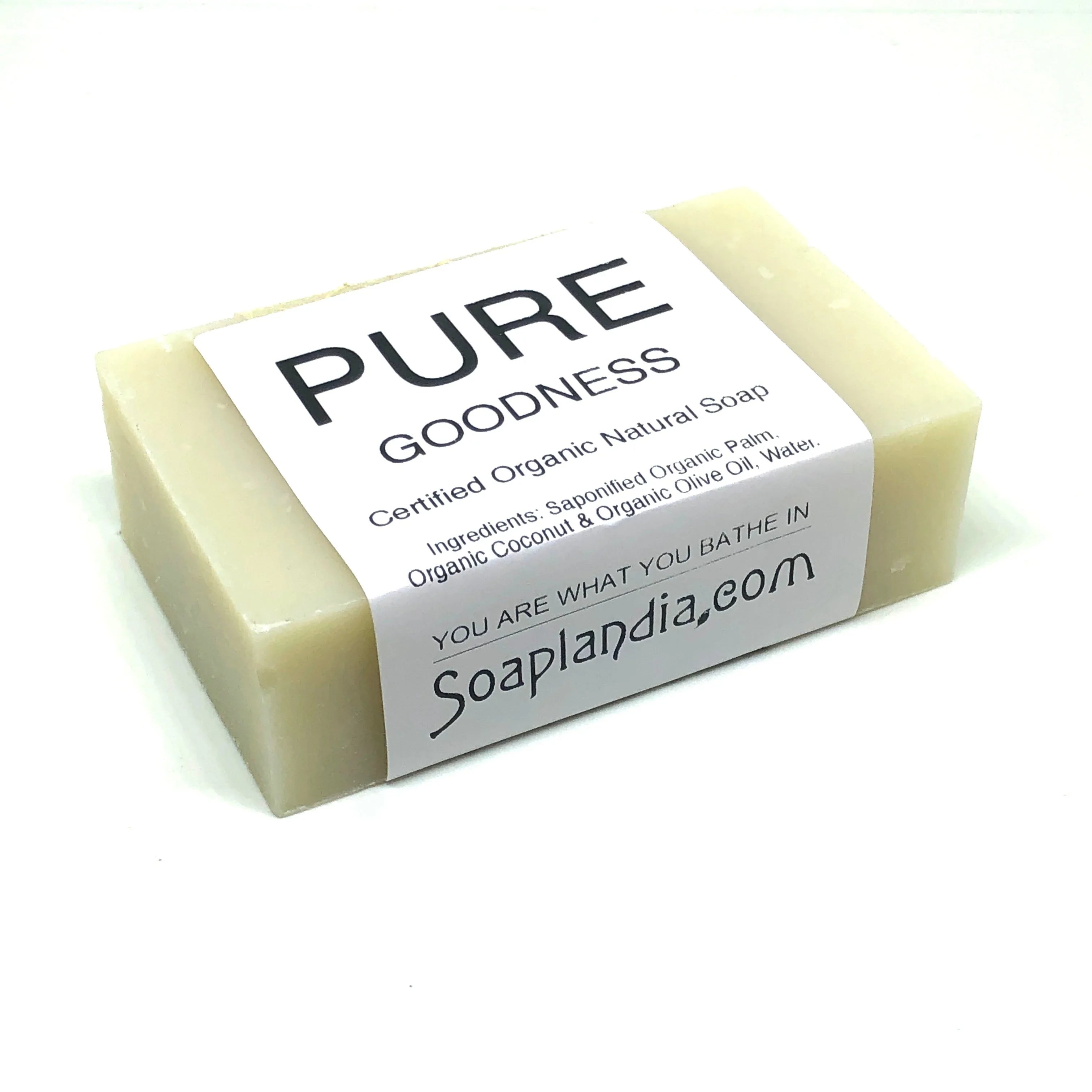 Soaplandia Pure Goodness Bar Soap, Organic