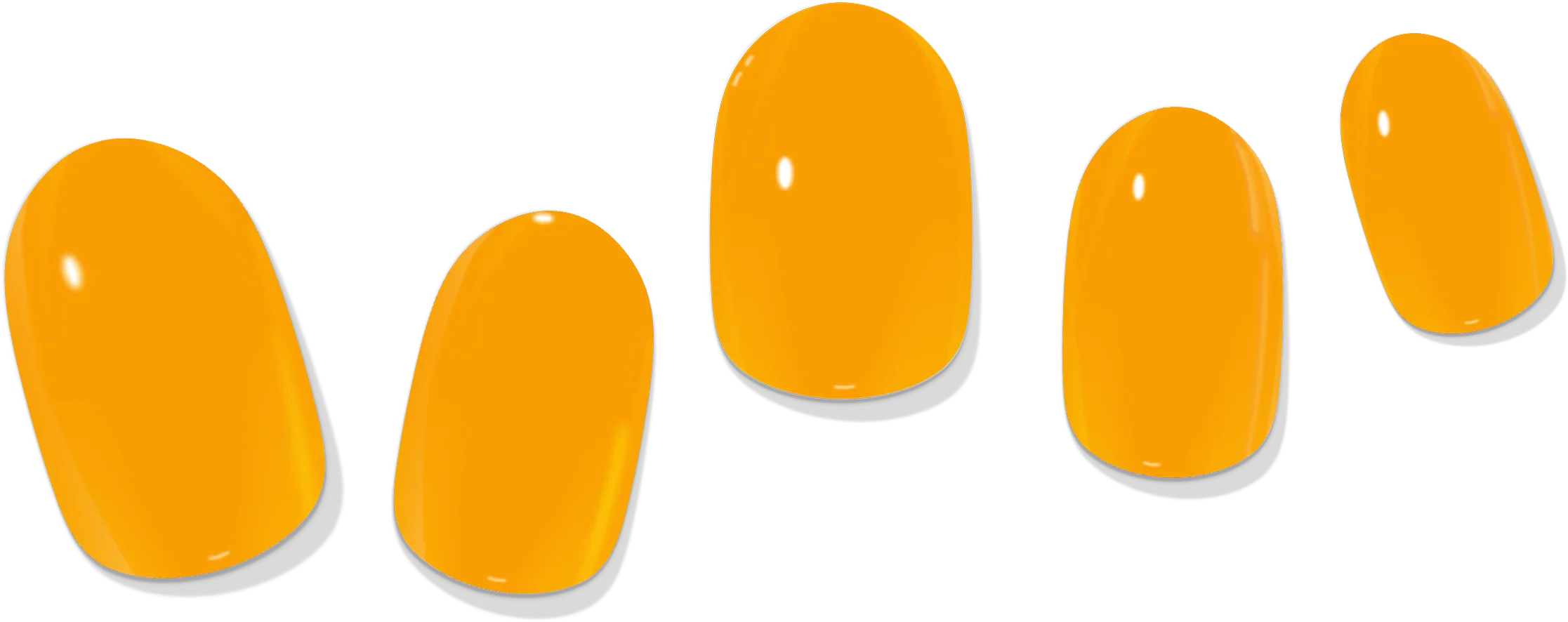 laurenbbeauty Apricot Solid Gel Nail Wrap