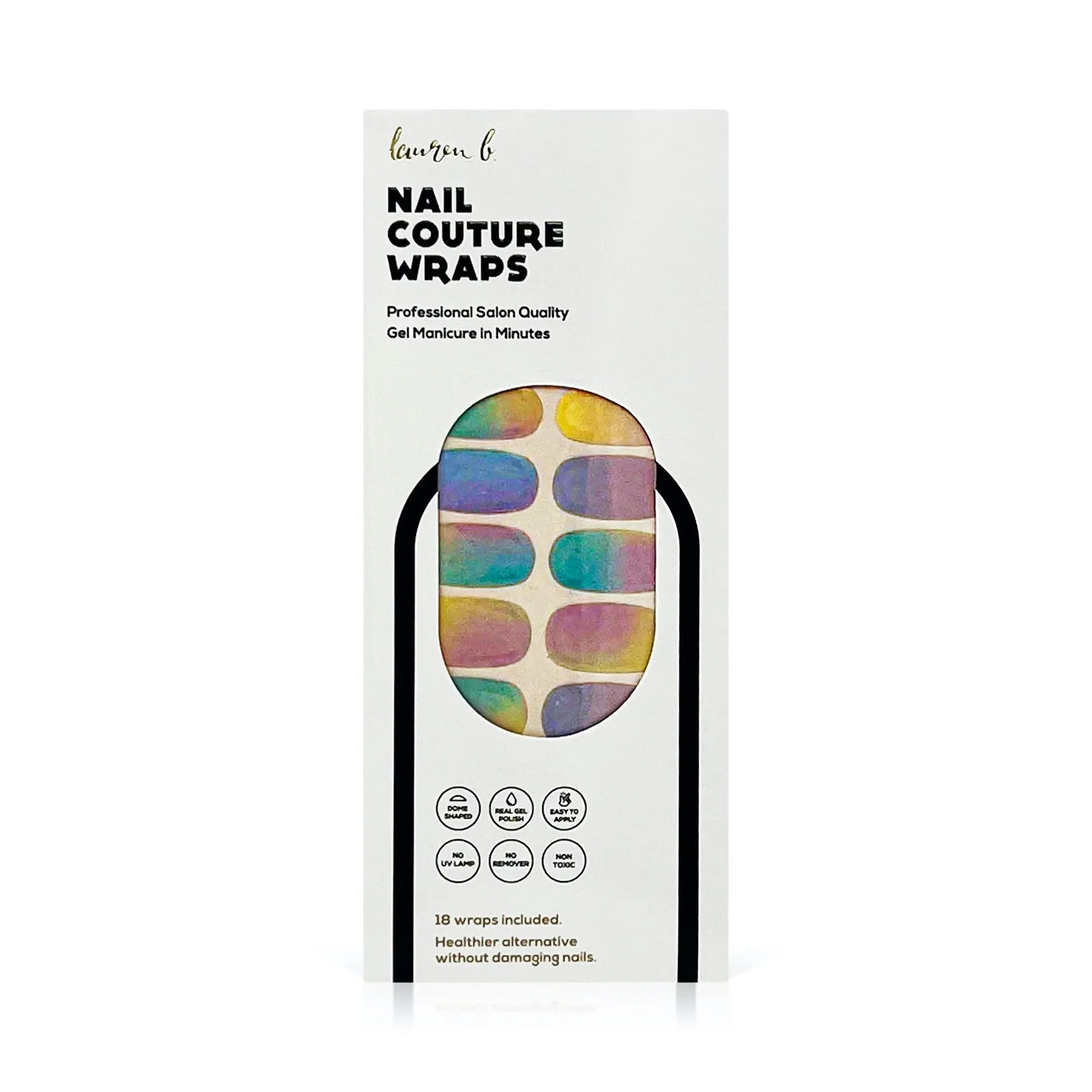 laurenbbeauty SoCal Sky Gel Nail Wrap