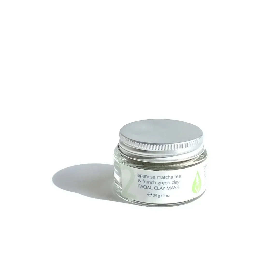 by valenti® Japanese Matcha Tea & French Green Clay Facial Mask with French green clay + Vitamin C + Spirulina extract