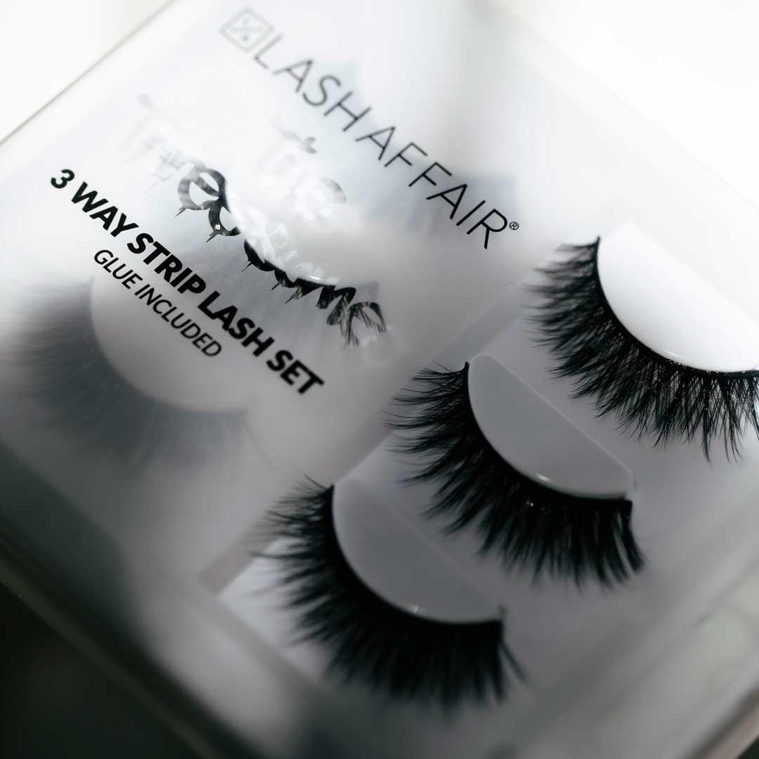 Lash Affair The Threesome | 3 Way Strip Lash Set