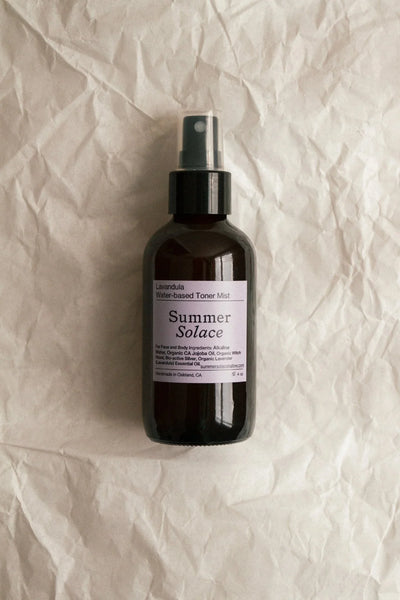 Summer Solace Tallow Lavender & White Lotus Toner – Organic Floral Mist | 4 oz (New Formula) - Image 4