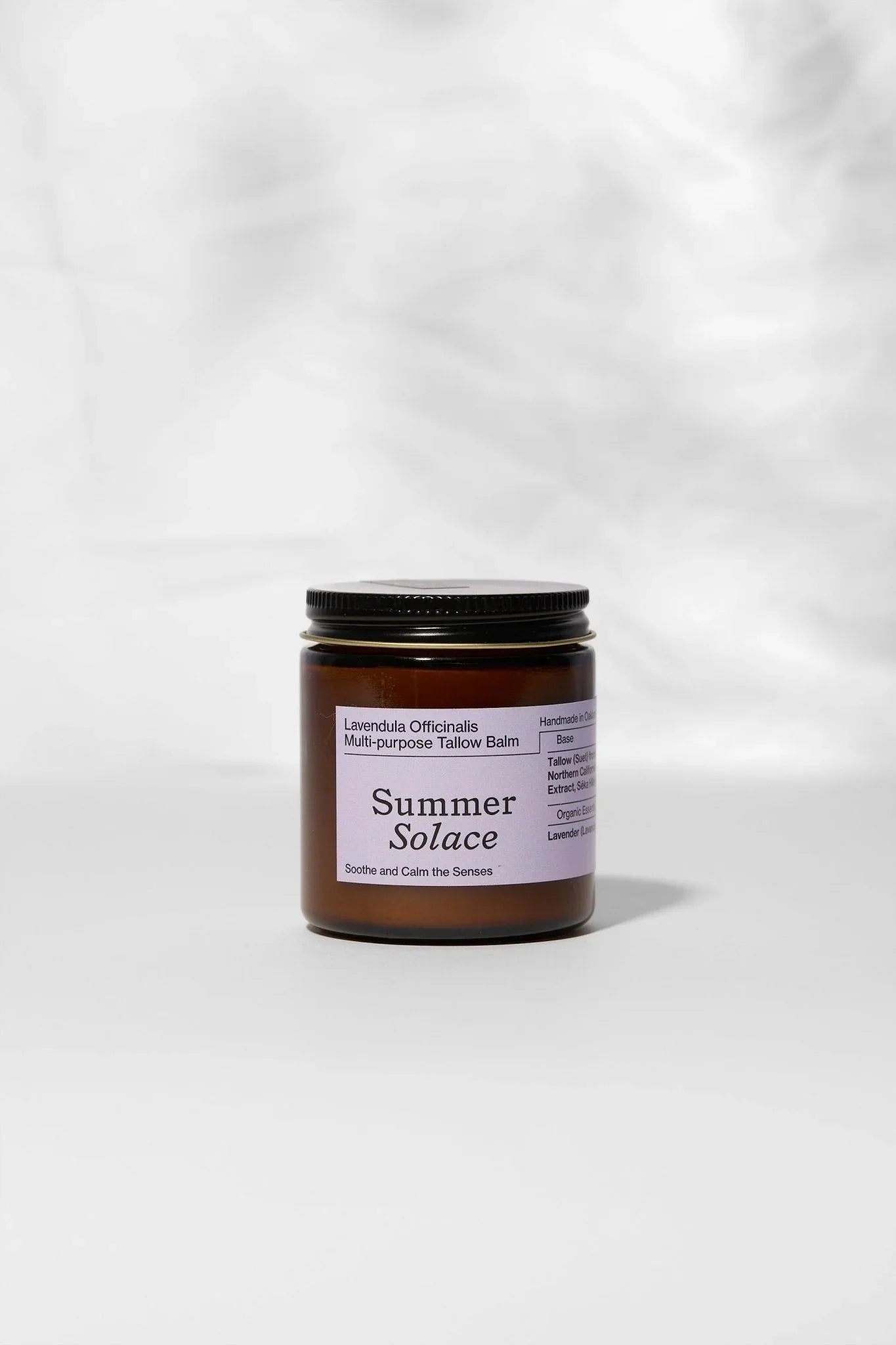 Summer Solace Tallow Lavendula Balm – Calming Floral Blend | Lavender & Golden Champa