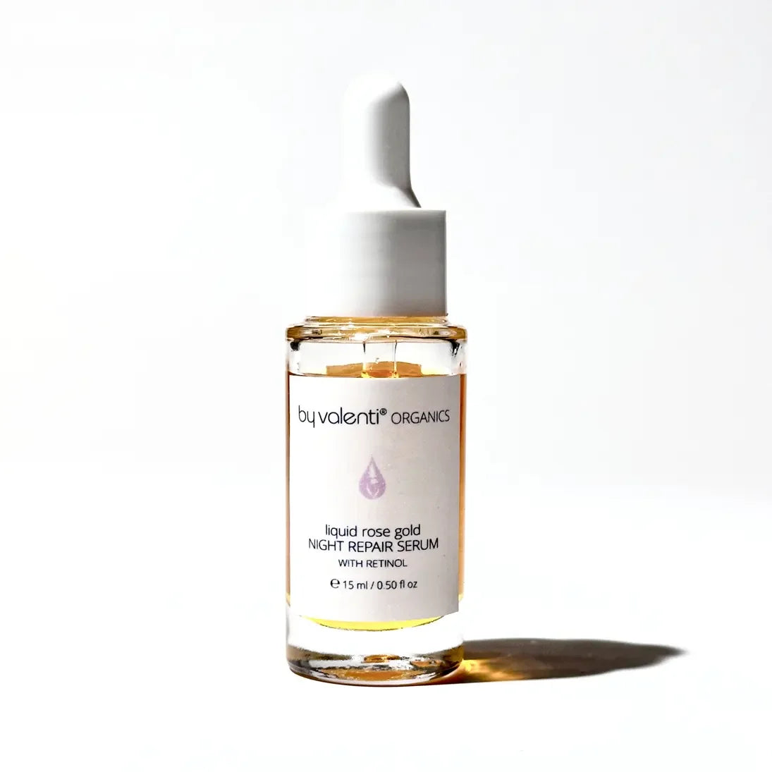 by valenti® Liquid Rose Gold with Retinyl palmitate + CoQ10 + Tetrahexyldecyl ascorbate + Olive squalane