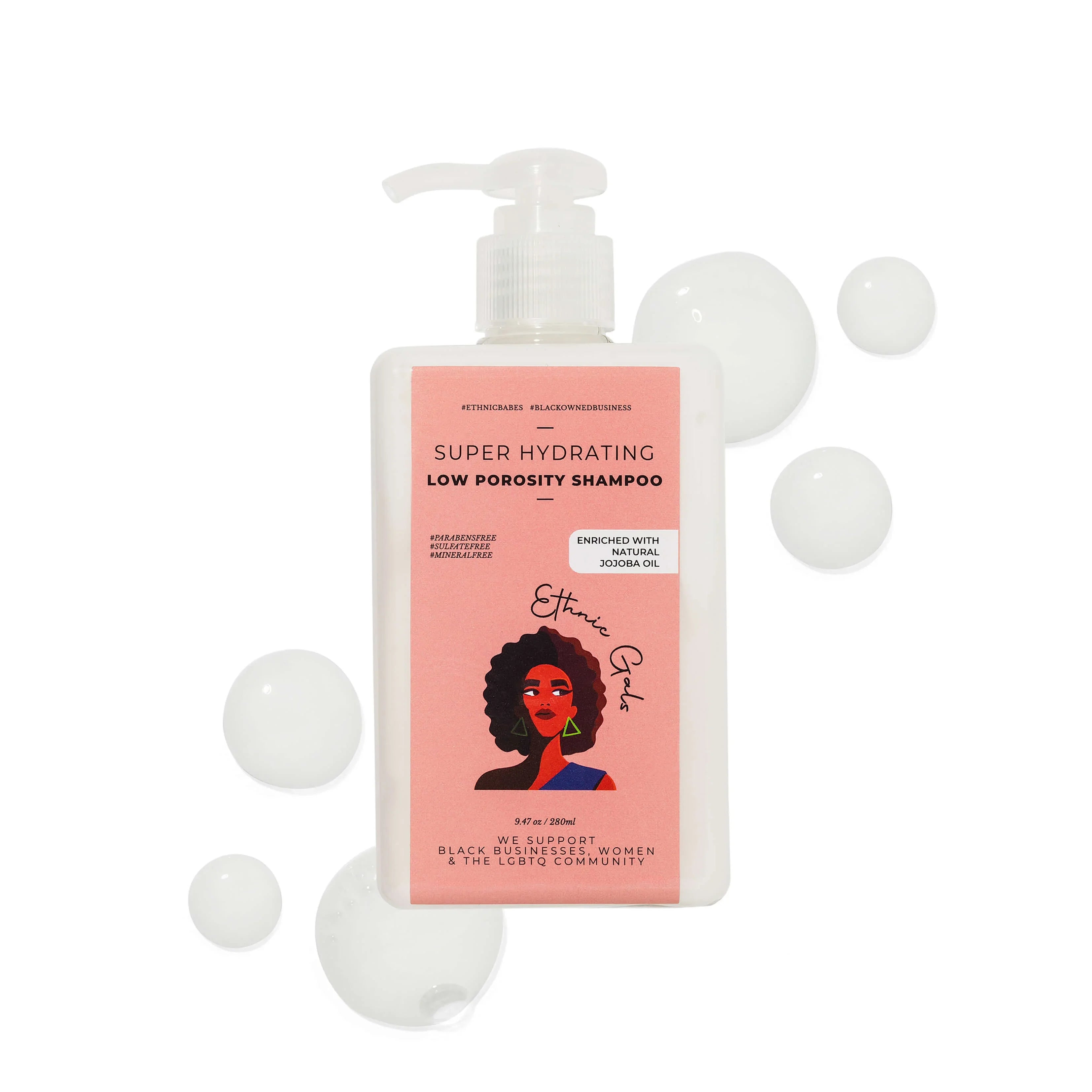 Ethnic Gals Low Porosity Hydrating Shampoo