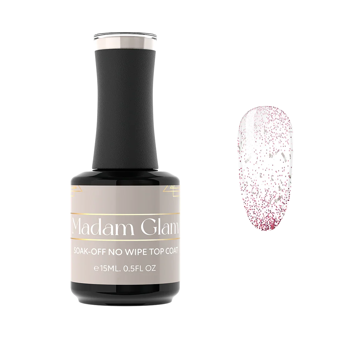 Madam Glam Icicle Kiss No Wipe Top Coat