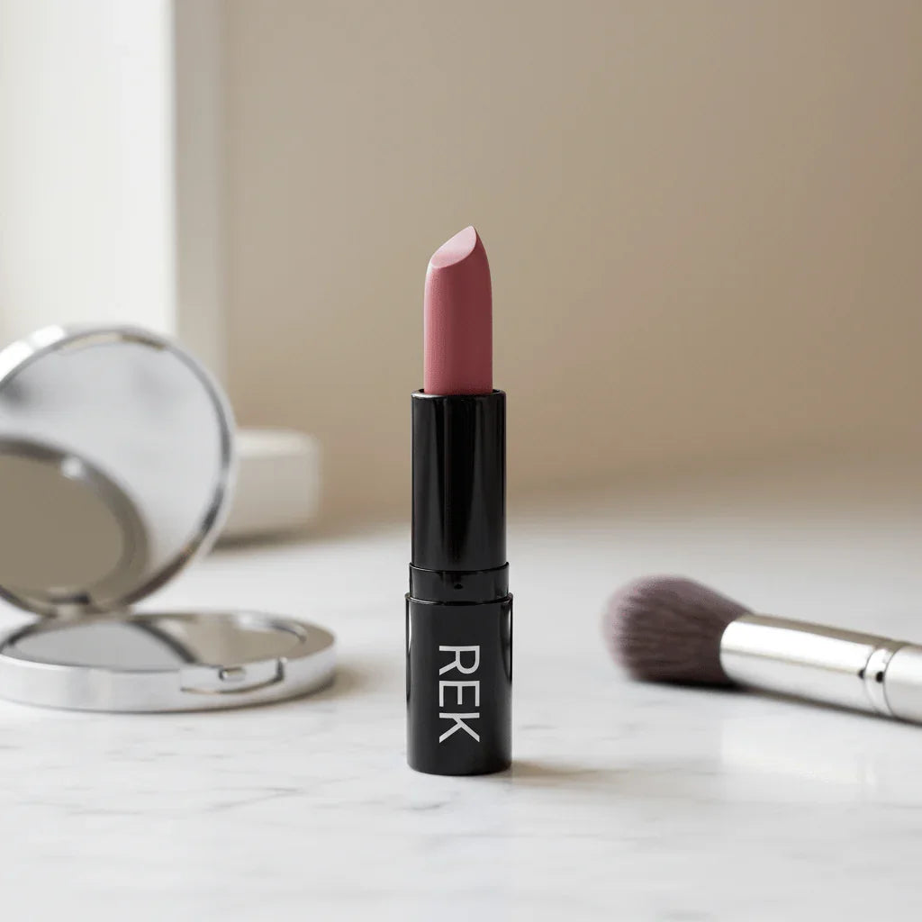 REK Cosmetics Cream Lipstick Collection - Creamy Finish, Longwear Formula