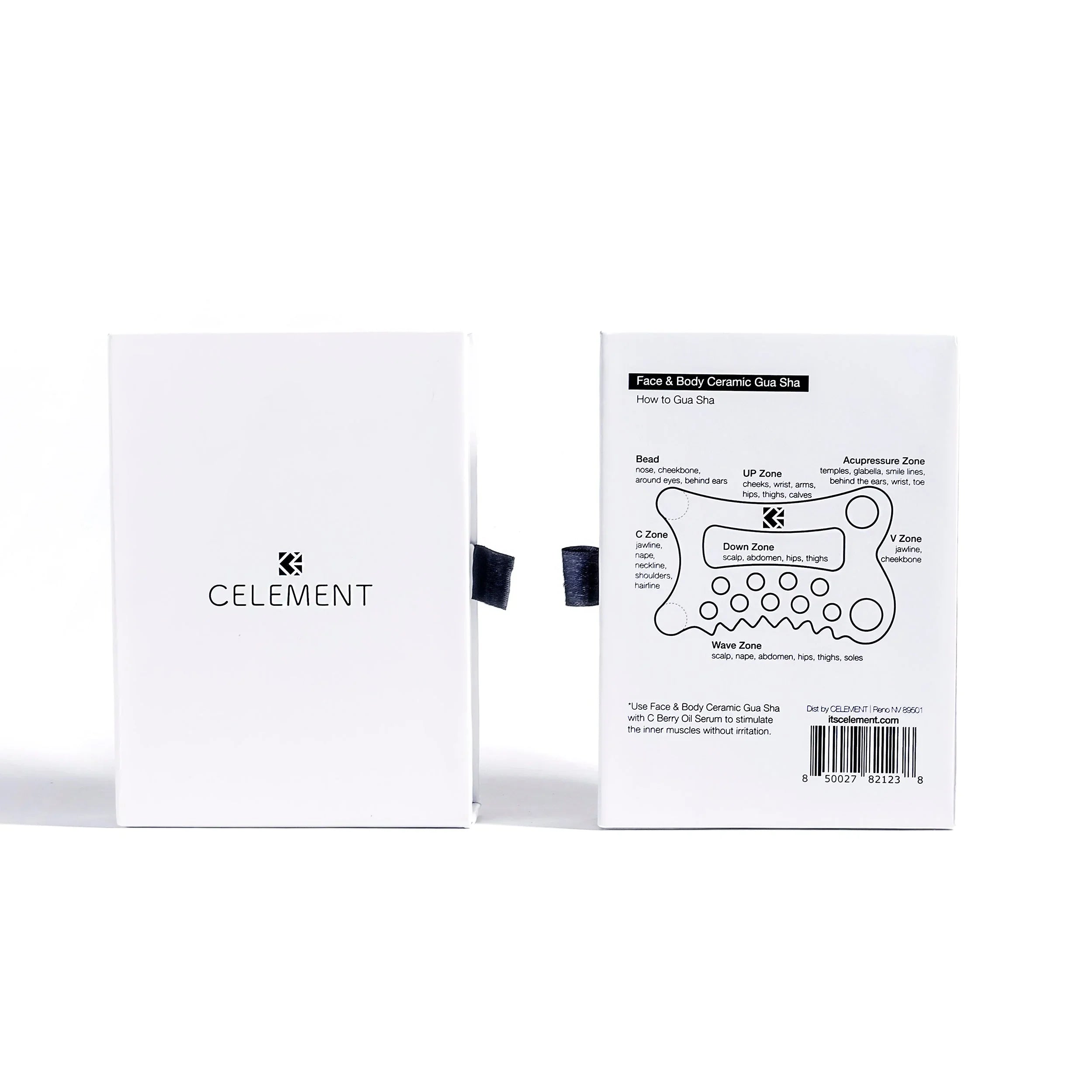 CELEMENT Face & Body Ceramic Gua Sha