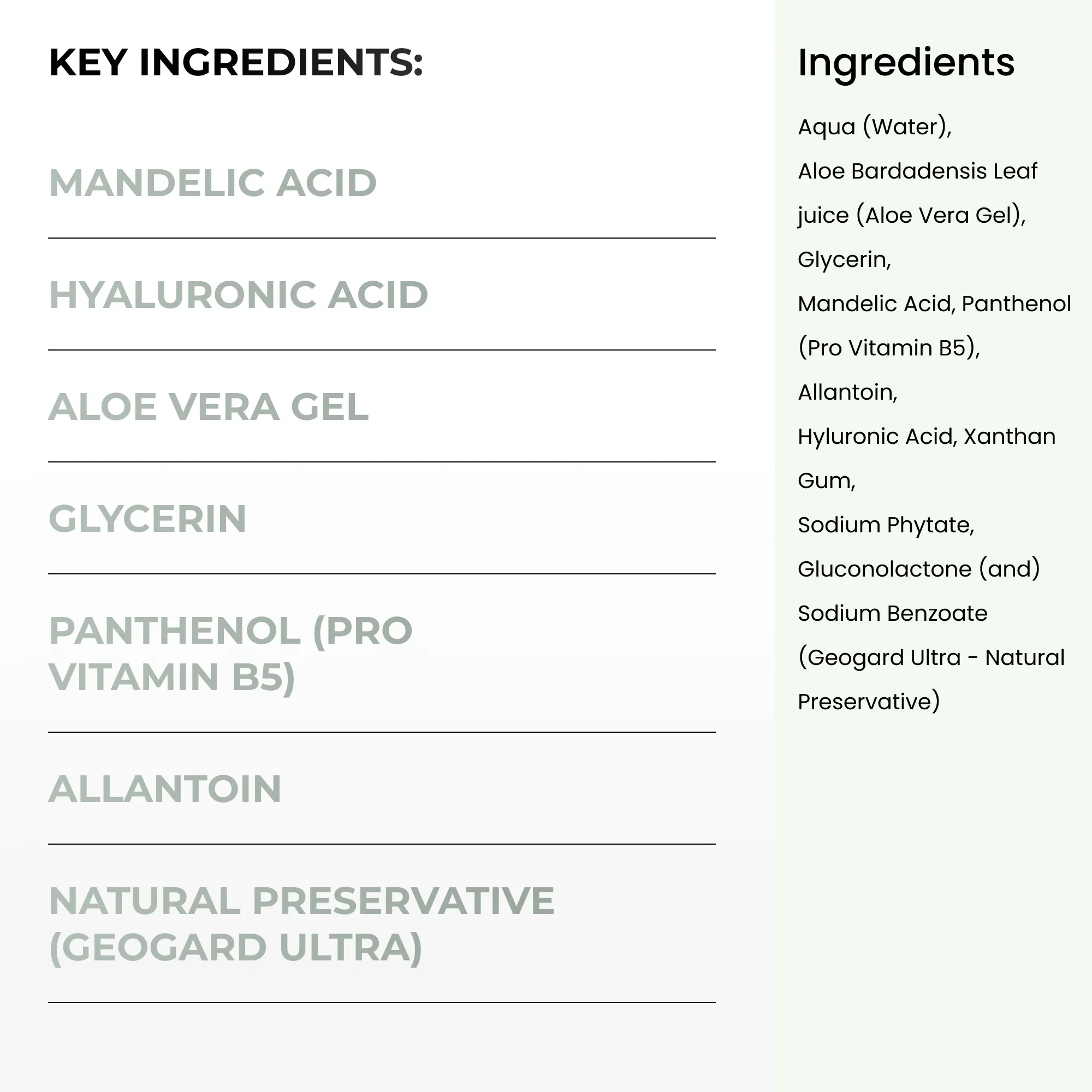 Clean + Kind Mandelic Acid Serum