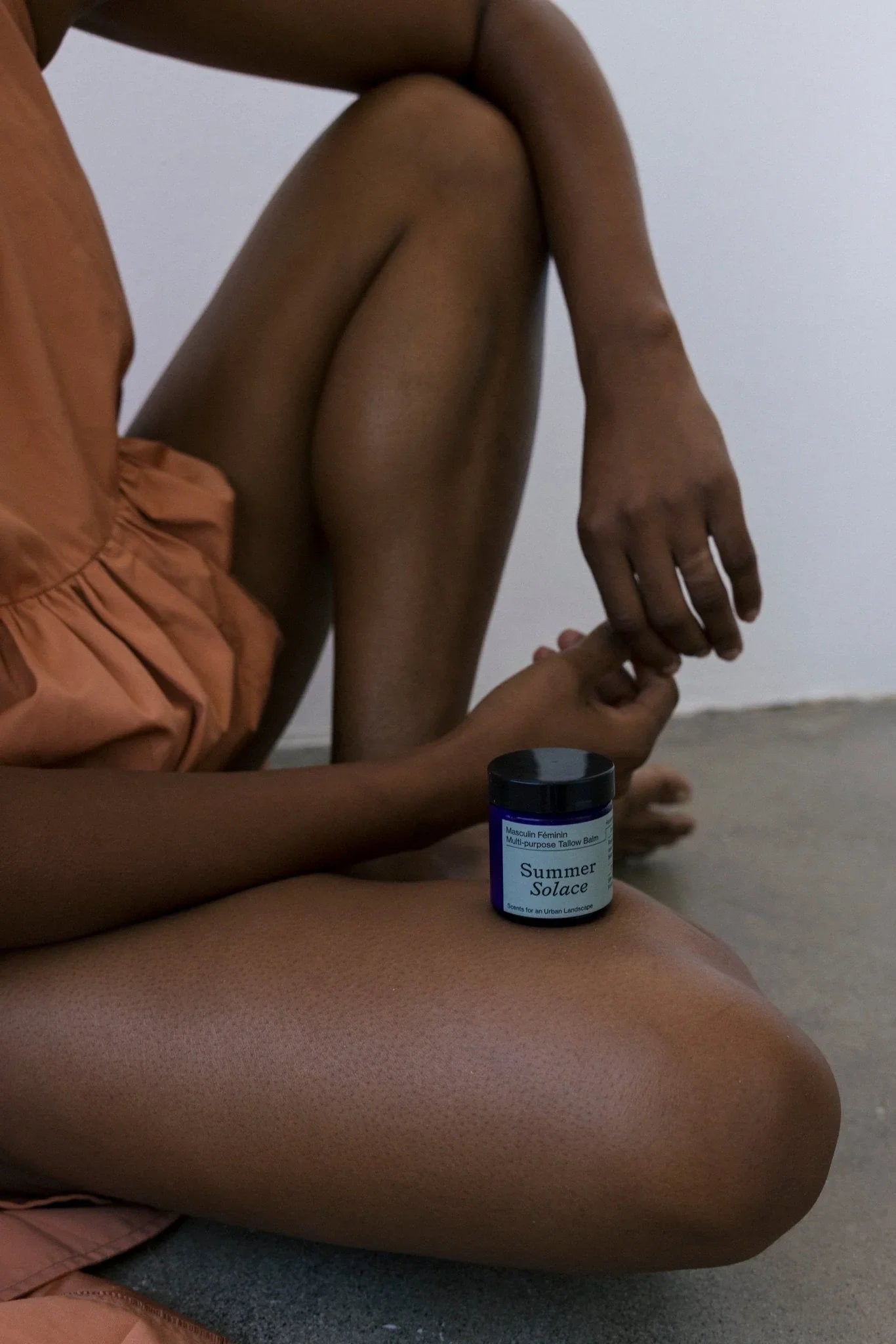 Summer Solace Tallow Masculin Féminin Tallow Balm – Frankincense, Patchouli & Hinoki Wood