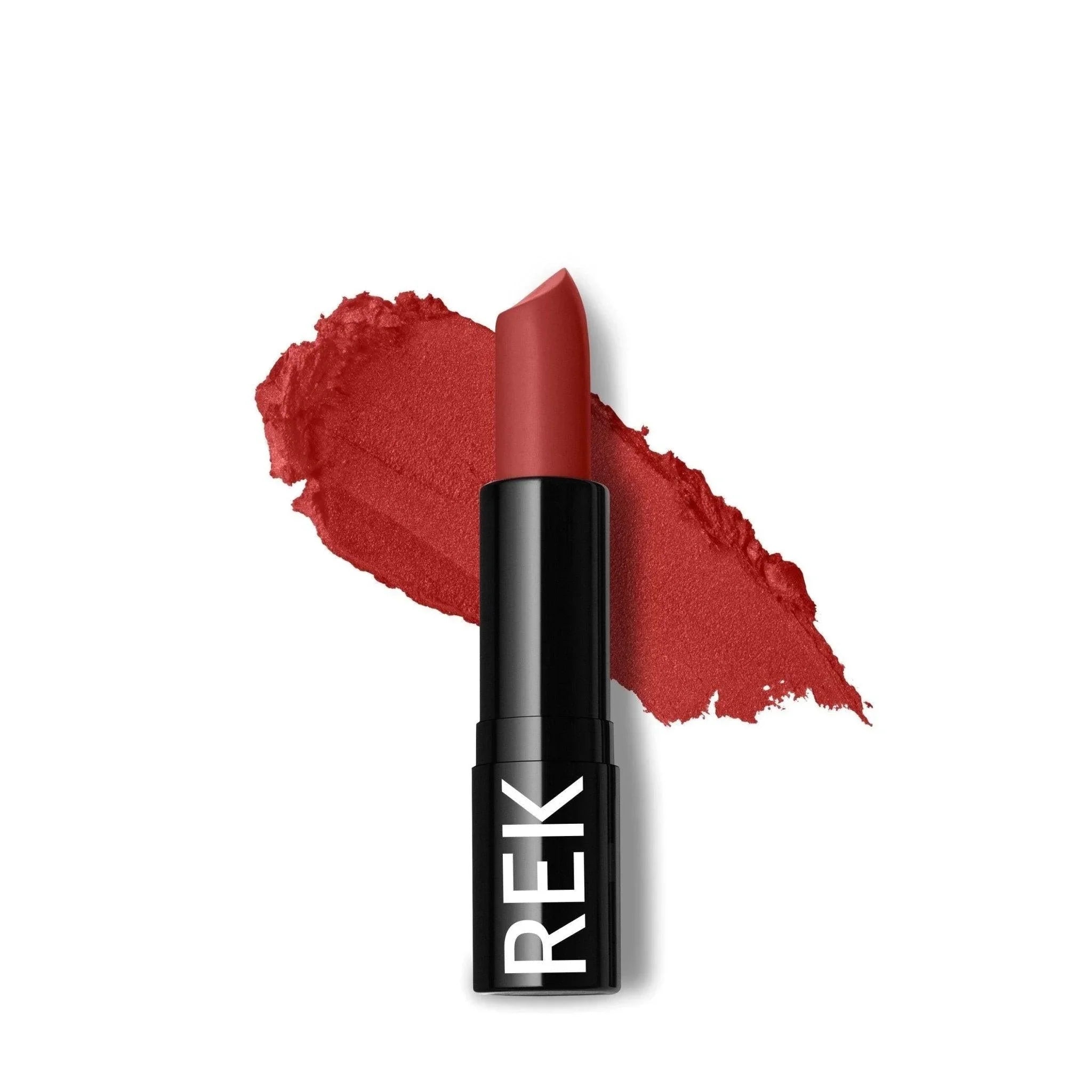 REK Cosmetics REK Matte Lipstick — Luxury Clean, Long-Lasting Vegan Formula