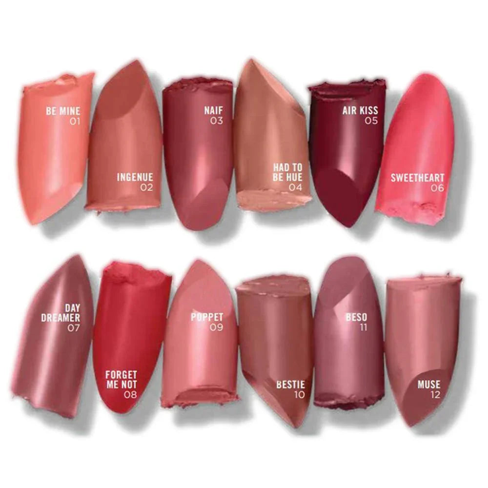 REK Cosmetics Sheer Shine Lipstick — Long-Lasting, Hydrating Color Formula