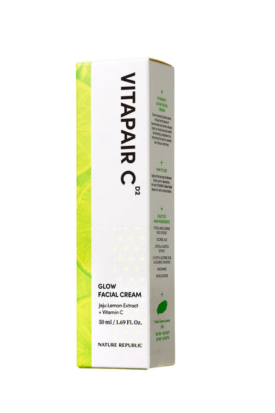 Nature Republic Vitapair C Glow Facial Cream - Image 3