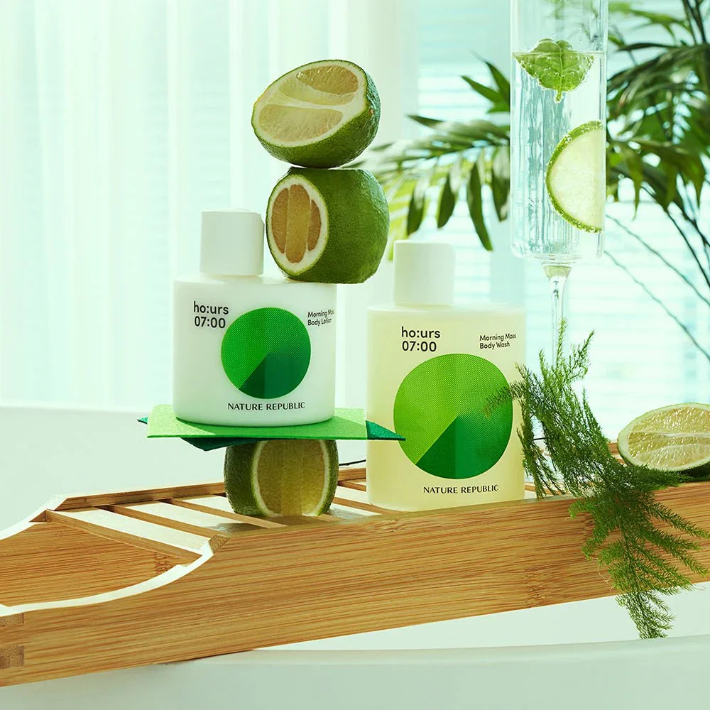 Nature Republic ho:urs Morning Moss Body Care Set