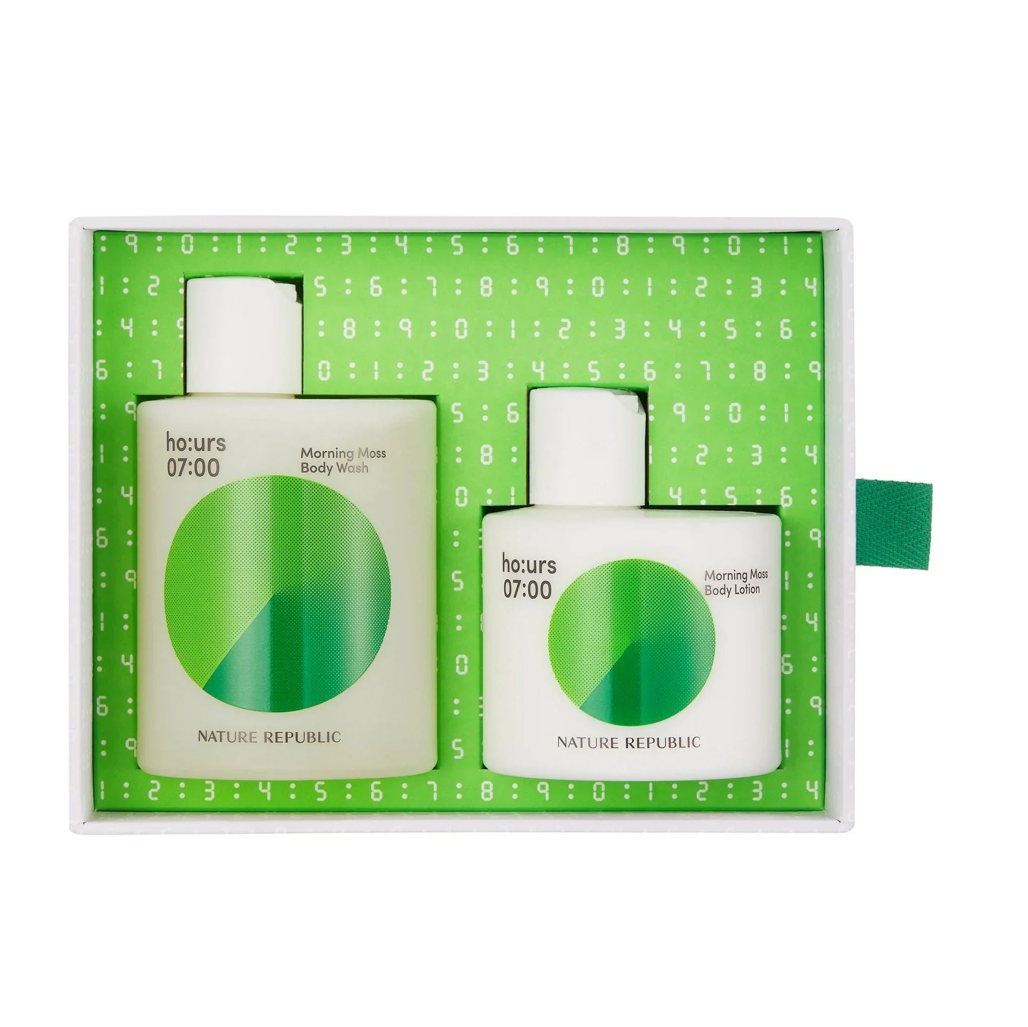 Nature Republic ho:urs Morning Moss Body Care Set