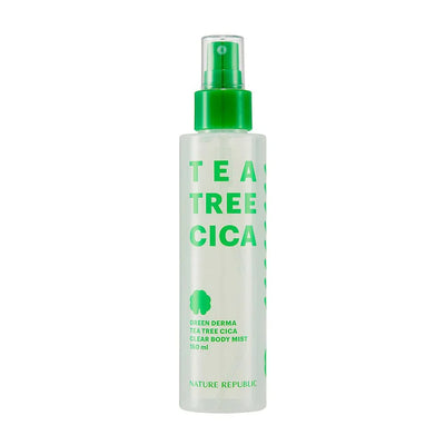Nature Republic Green Derma Tea Tree Cica Body Mist - Image 1