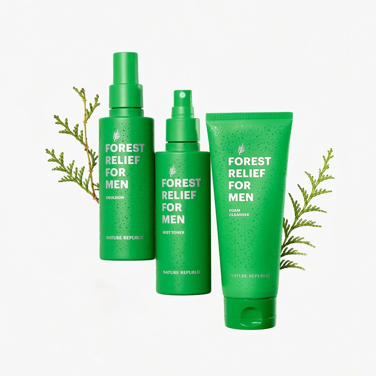 Nature Republic Forest Relief For Men Skin Care Set