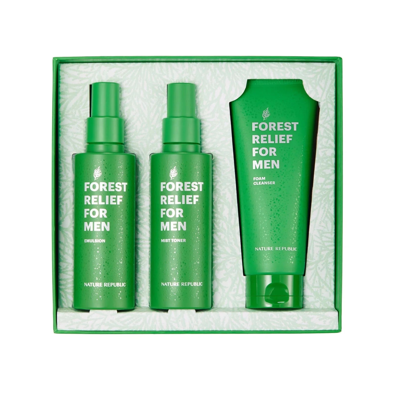 Nature Republic Forest Relief For Men Skin Care Set