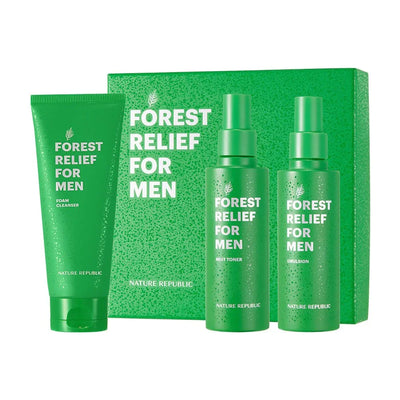 Nature Republic Forest Relief For Men Skin Care Set - Image 1