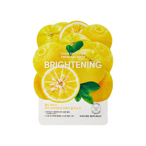 Nature Republic Cold Juicy Fresh Gel Mask Yuja Brightening