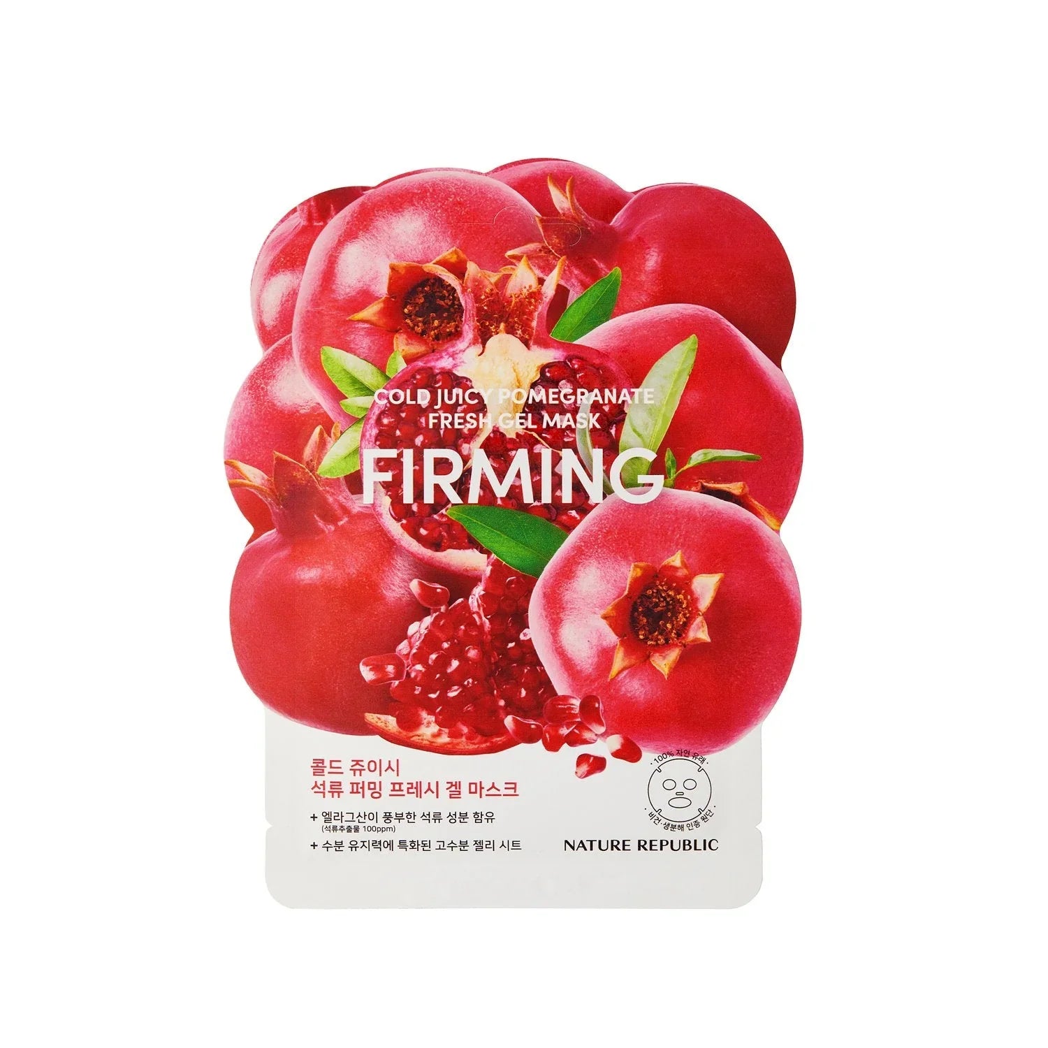 Nature Republic Cold Juicy Fresh Gel Mask Pomegranate Firming