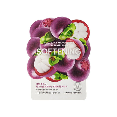 Nature Republic Cold Juicy Fresh Gel Mask Mangosteen Softening - Image 1