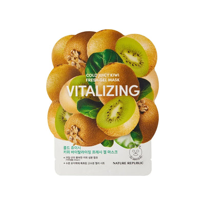 Nature Republic Cold Juicy Fresh Gel Mask Kiwi Vitalizing - Image 1