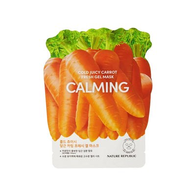 Nature Republic Cold Juicy Fresh Gel Mask Carrot Calming - Image 1