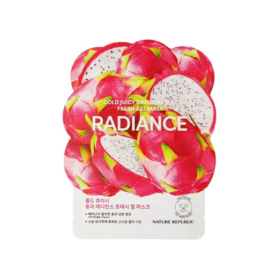Nature Republic Cold Juicy Fresh Gel Mask Dragon Fruit Radiance - Image 1