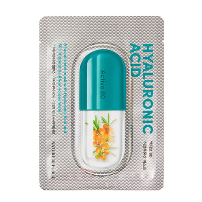 Nature Republic Active 80 Mask Sheet Hyaluronic Acid - Image 1