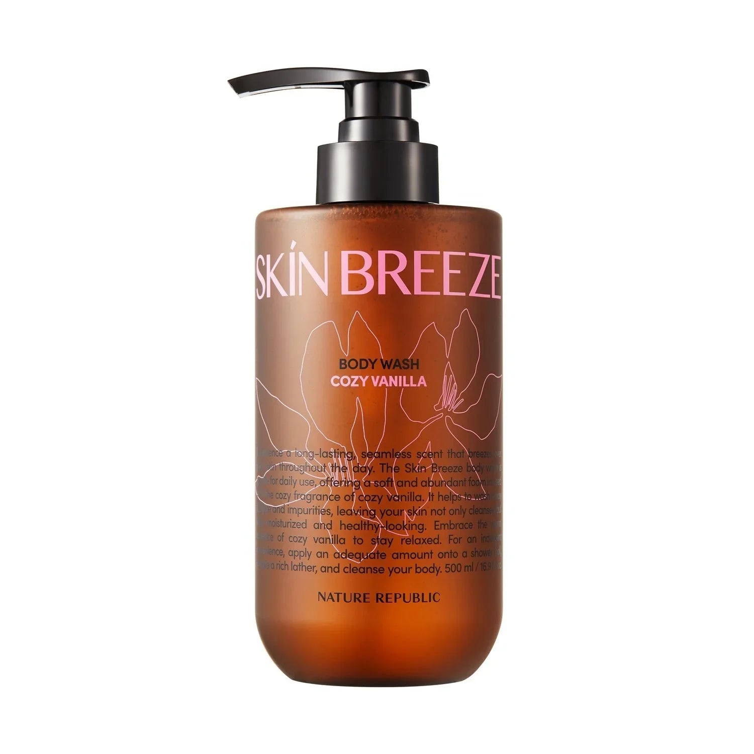 Nature Republic Skin Breeze Cozy Vanilla Body Wash or Body Lotion