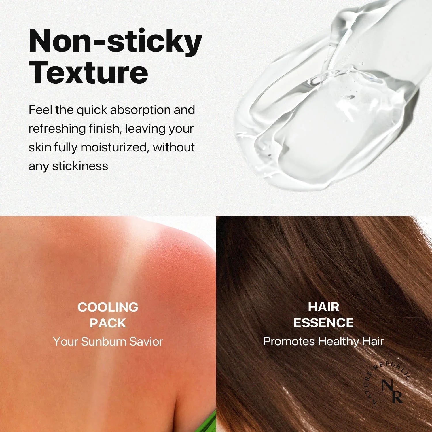 Nature Republic Mild & Moisture Aloe Vera Watery Gel (Tube)