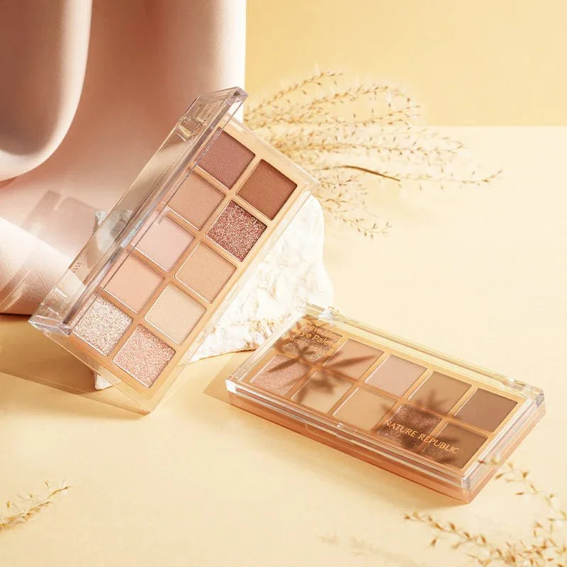 Nature Republic New Mood Eyeshadow Palette 01 Woody Mellow